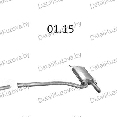 Купить глушитель AUDI A4 (B5), 99 - 00