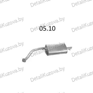 Купить глушитель CHEVROLET AVEO (T255), 08 - 11