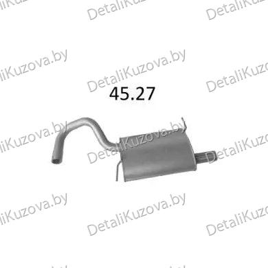 Купить глушитель CHRYSLER PT CRUISER, 00 - 10