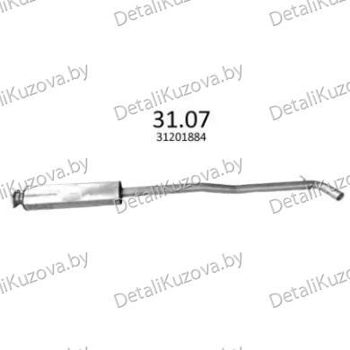 ГЛУШИТЕЛЬ FIAT PUNTO (III), 12 - 20