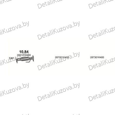 Купить глушитель HYUNDAI IX20 (I), 10 - 15
