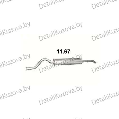 Купить глушитель LADA PRIORA 2170 (I), 07-18