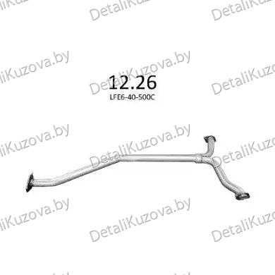 Купить глушитель MAZDA 6 (GH), 08 - 12