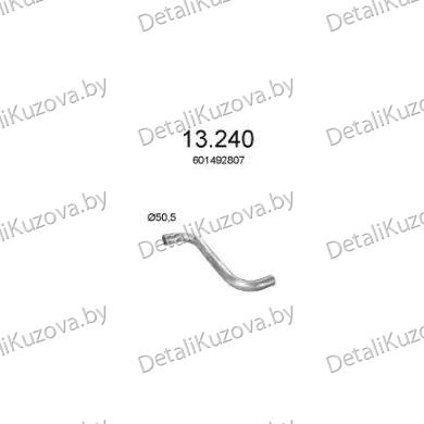 Купить глушитель MERCEDES BENZ BUS (207-410), 77 - 95
