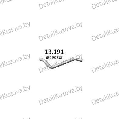 ГЛУШИТЕЛЬ MERCEDES BENZ VITO (W639), 03 - 10