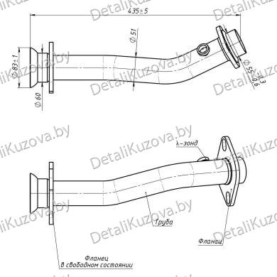 ГЛУШИТЕЛЬ MITSUBISHI OUTLANDER (III), 15-