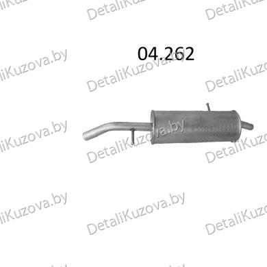 Купить глушитель PEUGEOT 1007, 05 - 09