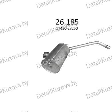 ГЛУШИТЕЛЬ TOYOTA AVENSIS VERSO (I), 01-09