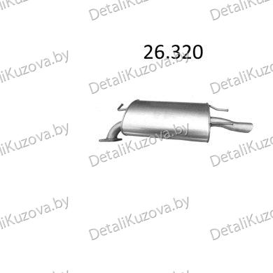Купить глушитель TOYOTA CAMRY (XV30), 01 - 05