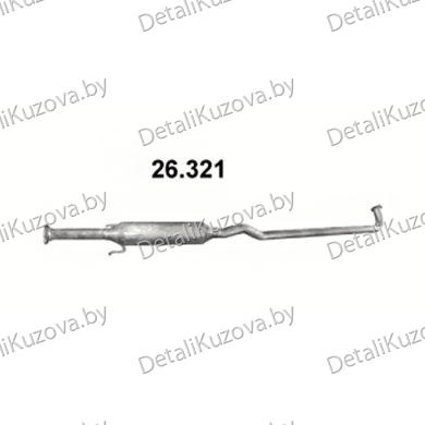 Купить глушитель Toyota Camry 3.0i-V6 01-06