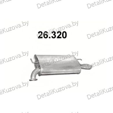 Купить глушитель Toyota Camry 3.0i-V6 01-06