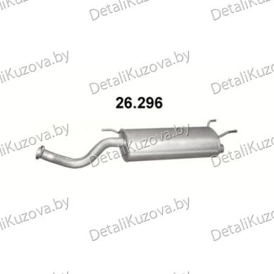 Купить глушитель Toyota Land Cruiser 4.2 TD Turbo Diesel 06 