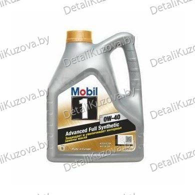 МАСЛО МОТОРНОЕ MOBIL 153677 153677 Масло моторное 0W40 4л синтетика 1 FS EU (Турция) код 153677