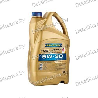 МАСЛО МОТОРНОЕ RAVENOL FDS SAE 5W-30 4л ACEA A7/B7 WSS-M2C913A/B/C/D  MB 229.6