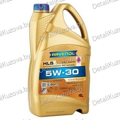 МАСЛО МОТОРНОЕ RAVENOL HLS SAE 5W-30 4л LL-04 dexos 2 505.00/505 01/502.00