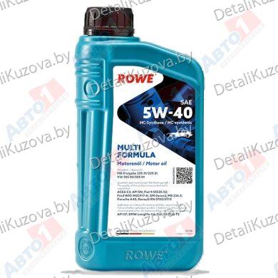 МАСЛО МОТОРНОЕ ROWE Масло моторное 5W-40 1л НС-синтетика HIGHTEC MULTI FORMULA C3