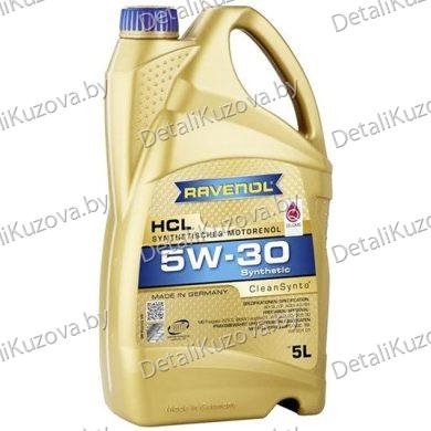 МАСЛО МОТОРНОЕ RAVENOL Масло моторное 5W30 5л син. HCL A3/B4 CF/SL 1111118-005-01-999