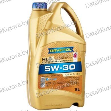 МАСЛО МОТОРНОЕ RAVENOL Масло моторное 5W30 5л син.HLS SN C3 CF/SN 1111119-005-01-999