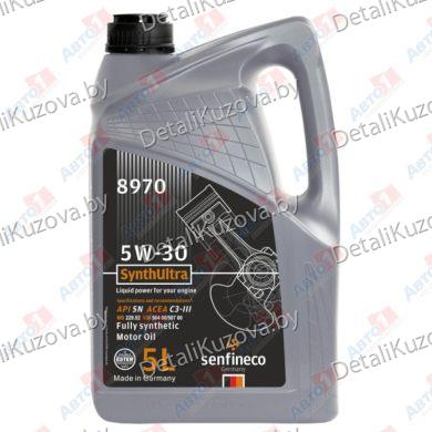 МАСЛО МОТОРНОЕ Senfineco Масло моторное SynthUltra 5W-30 API SN ACEA C3-III, кан.5 л