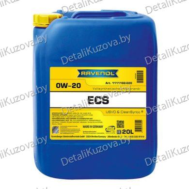 МАСЛО МОТОРНОЕ RAVENOL Моторное масло ECS EcoSynth SAE 0W-20 ( 20л) ecobox