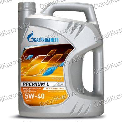 МАСЛО МОТОРНОЕ ГАЗПРОМНЕФТЬ Premium L 5W-40 5л SL/CF (L)