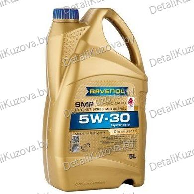 МАСЛО МОТОРНОЕ RAVENOL SMP SAE 5W-30 5л 504.00/507.00  LL-04