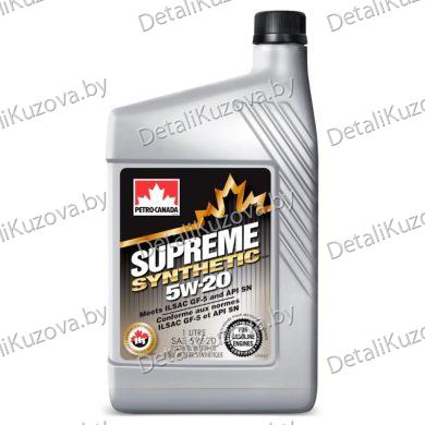 МАСЛО МОТОРНОЕ PETRO-CANADA Supreme Synthetic 5W-20 1л GF-5, GM, Ford
