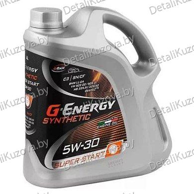 МАСЛО МОТОРНОЕ G-Energy Synthetic Super Start 5W-30 5л API SN/CF (Л)