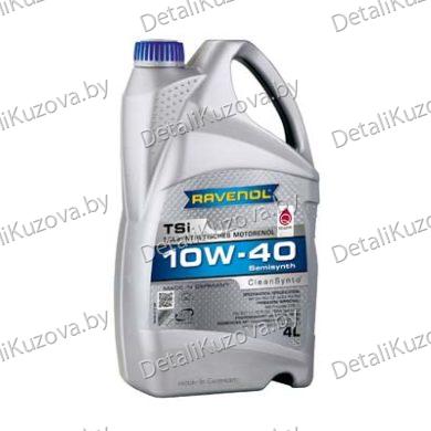 МАСЛО МОТОРНОЕ RAVENOL TSI SAE 10W-40 4л A3/B4  501.00/505.00