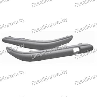 Купить молдинг переднего бампера MERCEDES BENZ (C-kl W203), 05.00 - 12.06