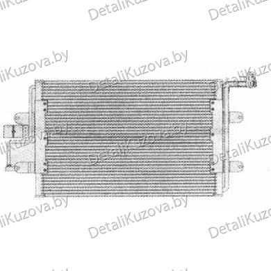 Купить радиатор кондиционера AUDI (A3), 96 - 00