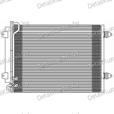 Купить радиатор кондиционера VW PASSAT CC, 09 - 11