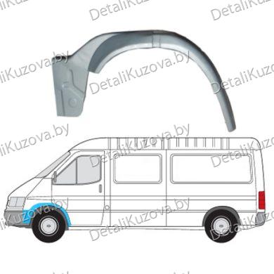 Купить внутренняя часть арки FORD TRANSIT, 09.86 - 08.91