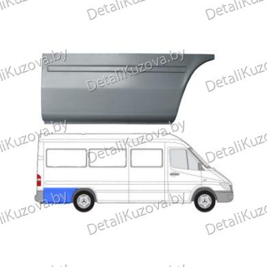 ЗАДНЯЯ АРКА+КРЫЛО MERCEDES BENZ SPRINTER (W901-W904), 95 - 00