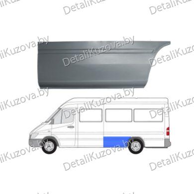 Купить задняя арка+крыло MERCEDES BENZ SPRINTER (W901-W904), 95 - 00