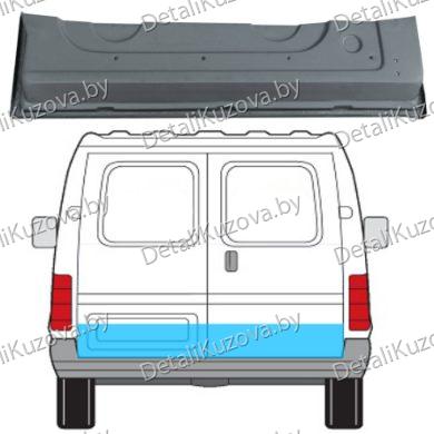 Купить железо задних дверей FORD TRANSIT 94 - 00