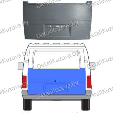 Купить железо задних дверей FORD TRANSIT, 91 - 94