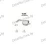 глушитель на Alfa Romeo 147 1.6, 2.0-1.6 Twin Spark 16V, 2.0 Twin Spark 16V 00-08, фото