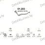 глушитель на Audi 100 1.9, 2.1-1.9 WH Man, Man 82-87, фото