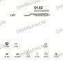 глушитель на Audi 80 1.6, 1.9 D, 2.0-Man, 1.9 TD AAZ, 1.9 TDi 1Z, 91-96, фото