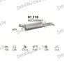 глушитель на Audi A4 2.6, 2.8- 2.6 V6 ABC, 2.8 V6 AAH, 94-98, фото