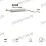 глушитель на BMW 3 E30 1.8-316, E30 318i 82-90, фото