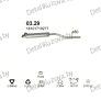 глушитель на BMW 3 E30 2.0, 2.4 D-E30 320i Touring, E30 320i, E30 324d 83-90, фото