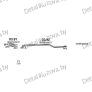глушитель на BMW X3 (F25), 10 - 17, фото