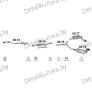 глушитель на CHEVROLET CAPTIVA (I), 06 - 15, фото