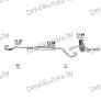 глушитель на CHEVROLET CRUZE (J300), 12 - 16, фото