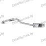 глушитель на CHEVROLET LACETTI (I), 04 - 13, фото