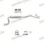 глушитель на Chrysler Voyager 2.5, 3.0, 3.3-2.5i SWB, 3.0i V6 SWB, 3.3i V6 SWB 88-95, фото