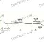 глушитель на CITROEN BERLINGO 1.1i, 1.4i, 1.6i 16V, фото