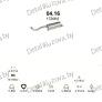 глушитель на Citroen BX 1.1, 1.4, 1.6, 1.8, 1.9, 1.9  D-11, 14 E, TRE, RE, TE, TGE, 15 RE, TGE, 16 RS, TRS, TRS MAN, TGE, TGS, TZS, 17 D, RD, TD, 19 GT, 19 D, RD, TGD, TZD 83-94 , фото